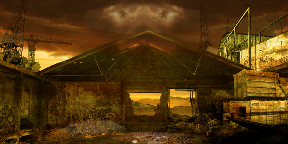 Dystopia 2 (2010) 50 x 100 cm